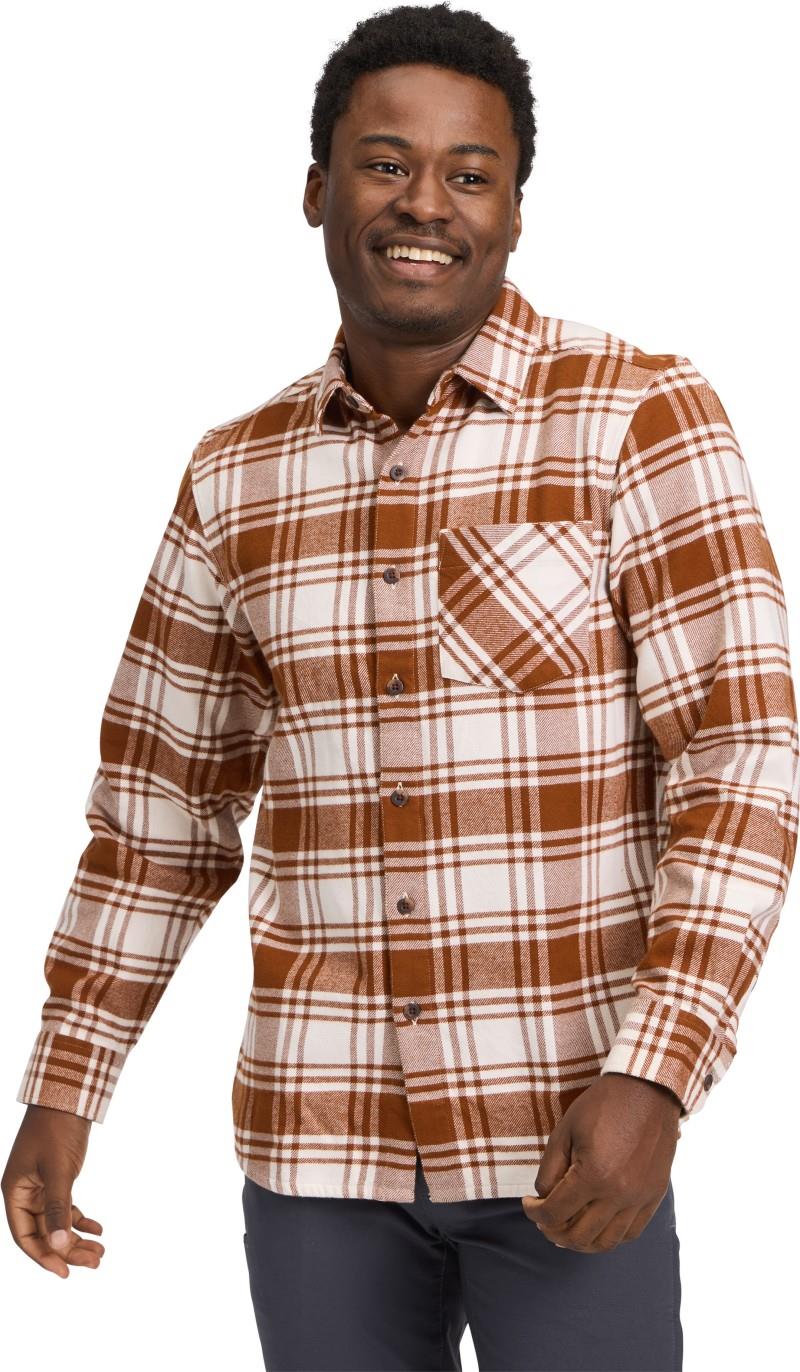 Project Flannel - Mens - clay / off white plaid 1