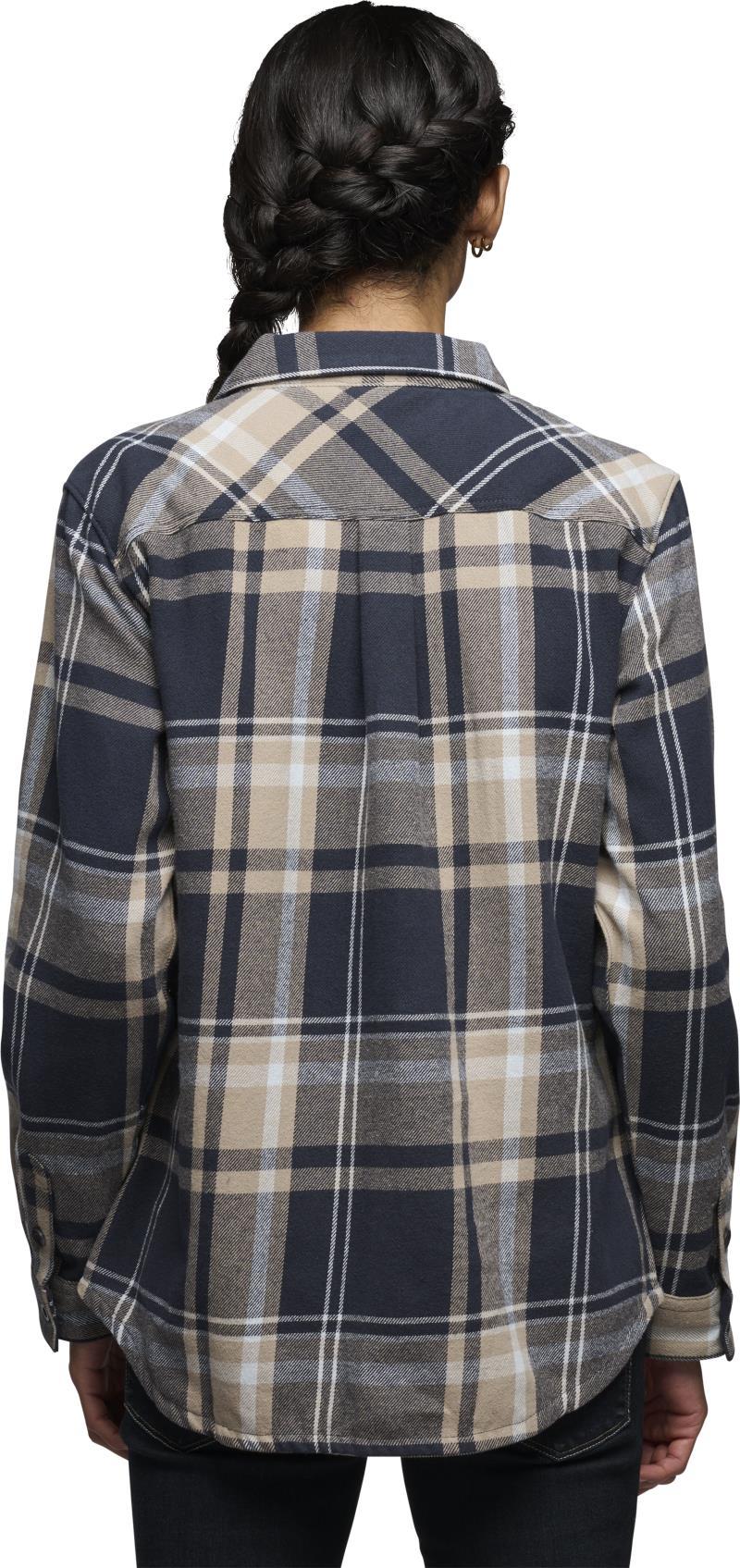Project Flannel - Womens - Charcoal / Moonstone Plaid 3