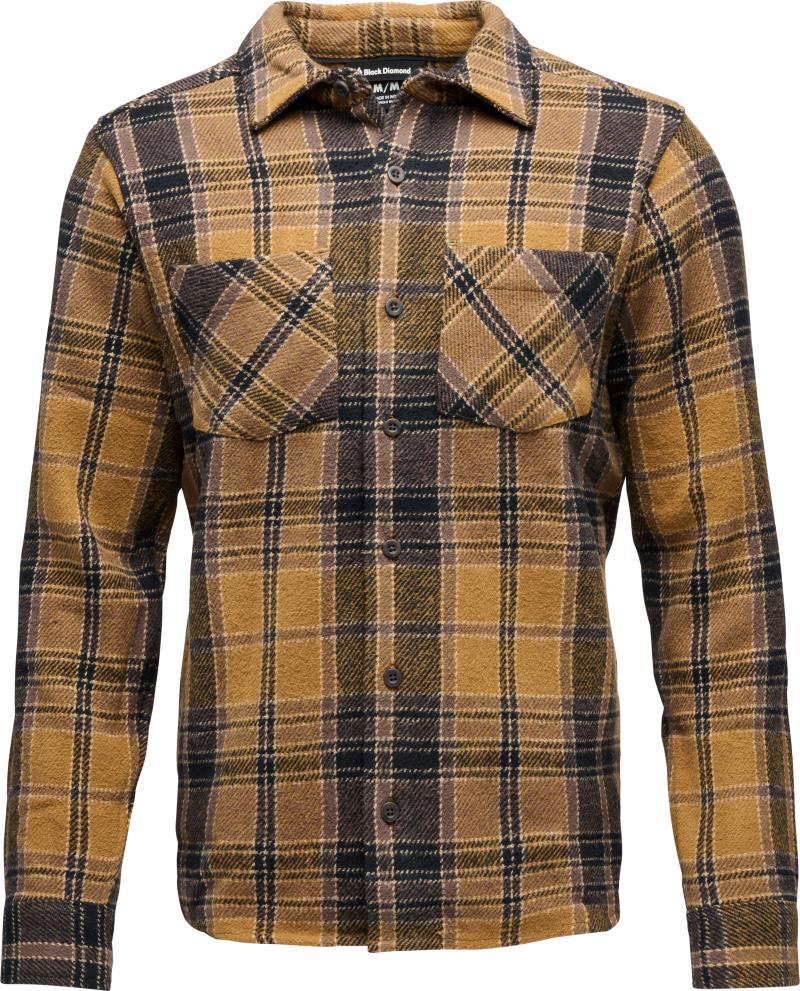 Project Heavy Flannel - Mens - Flax / Black Plaid 1