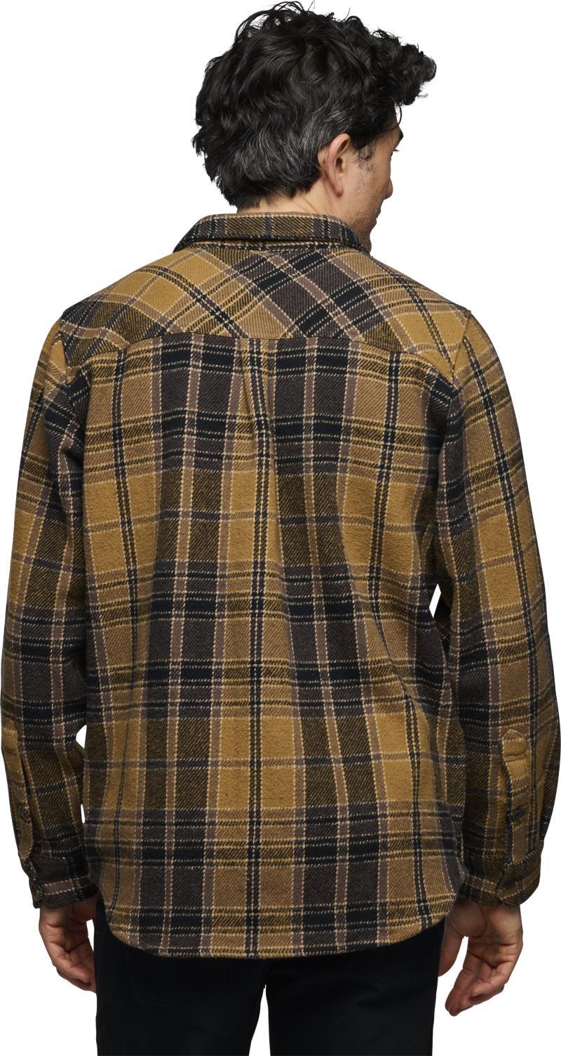Project Heavy Flannel - Mens - Flax / Black Plaid 4
