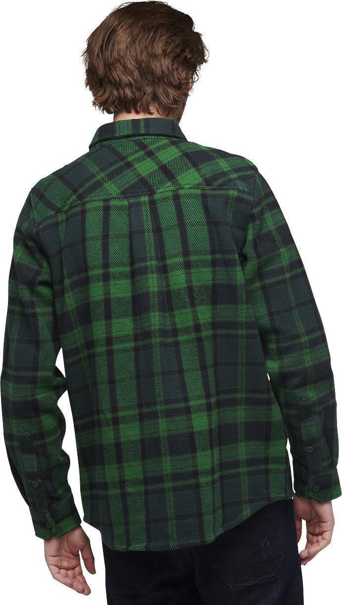 Project Heavy Flannel - Mens - Palm Green / Anthracite Plaid 3