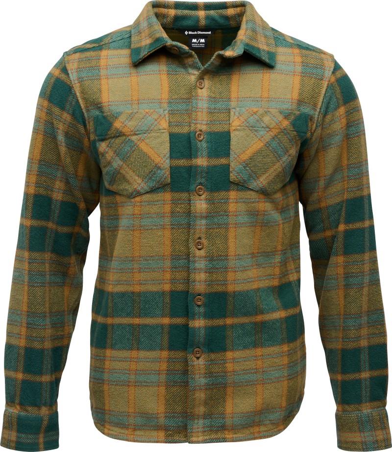 Project Heavy Flannel - Mens - deep woods / laurel green / flax 1