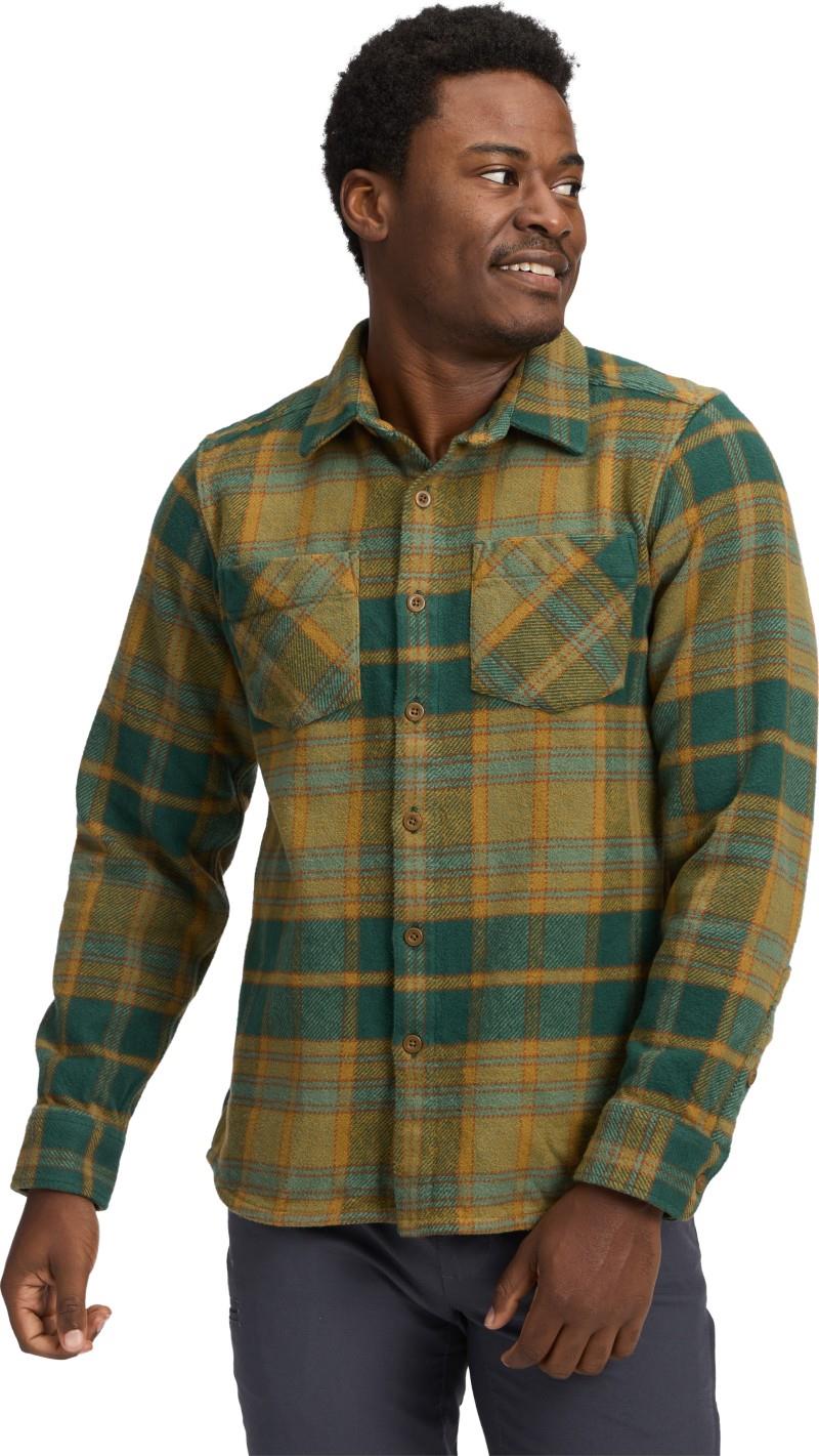 Project Heavy Flannel - Mens - deep woods / laurel green / flax 1