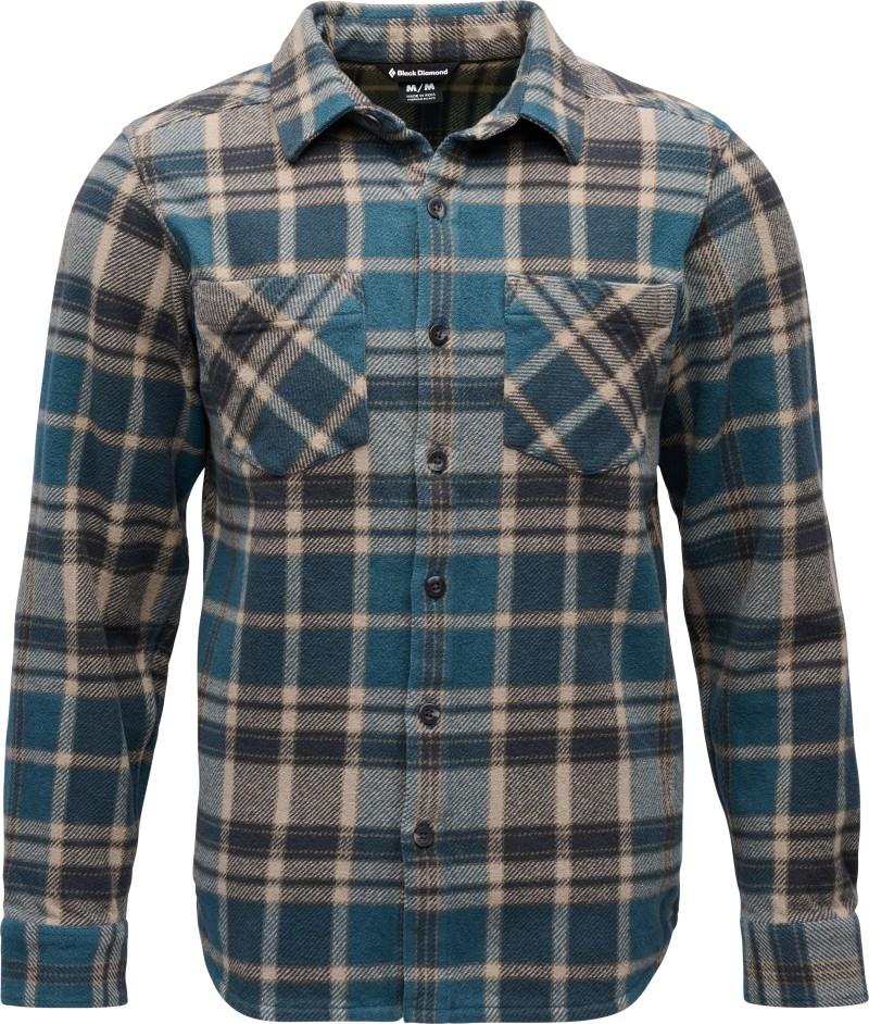 Project Heavy Flannel - Mens - midnight blue / charcoal plaid 1