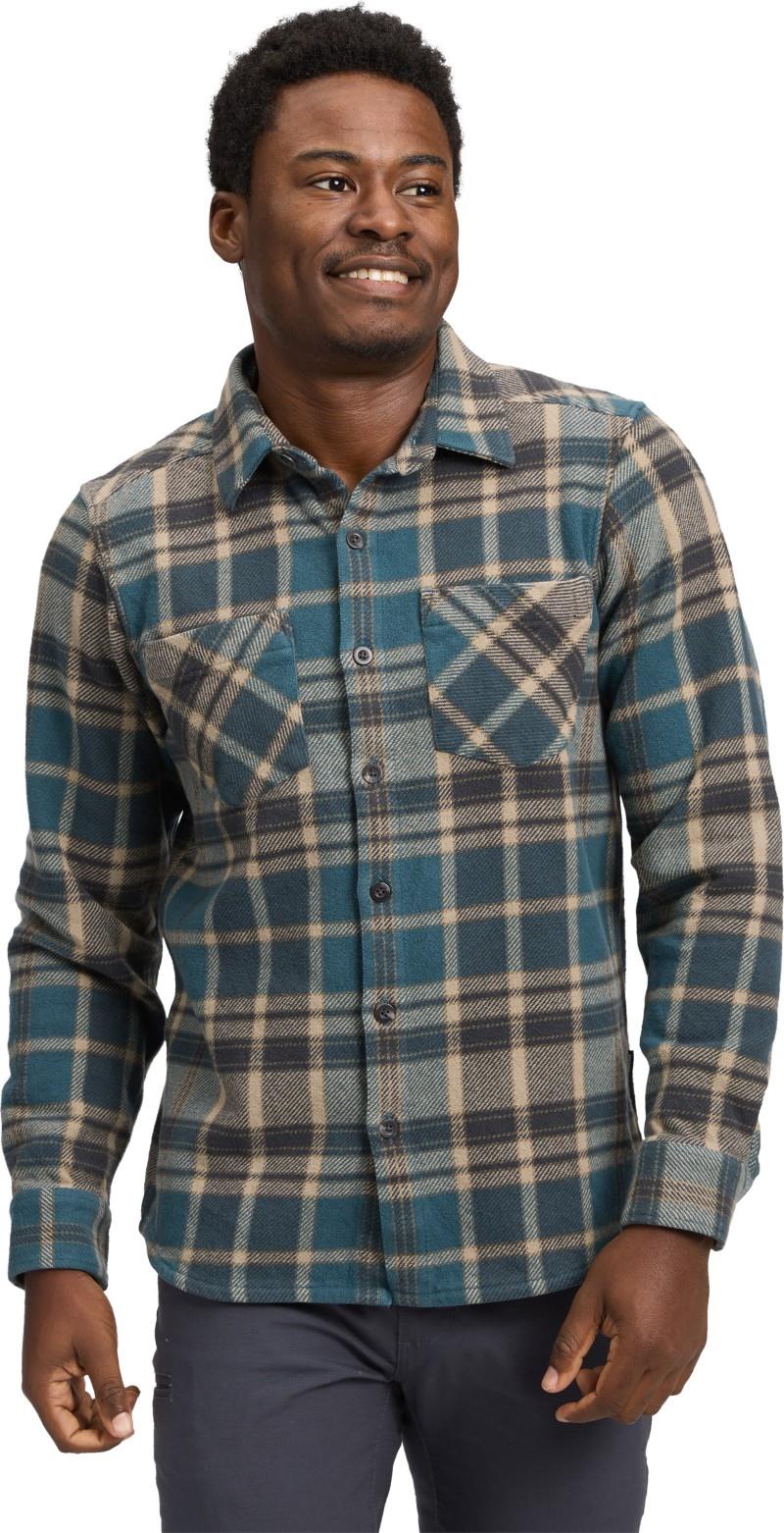 Project Heavy Flannel - Mens - midnight blue / charcoal plaid 1