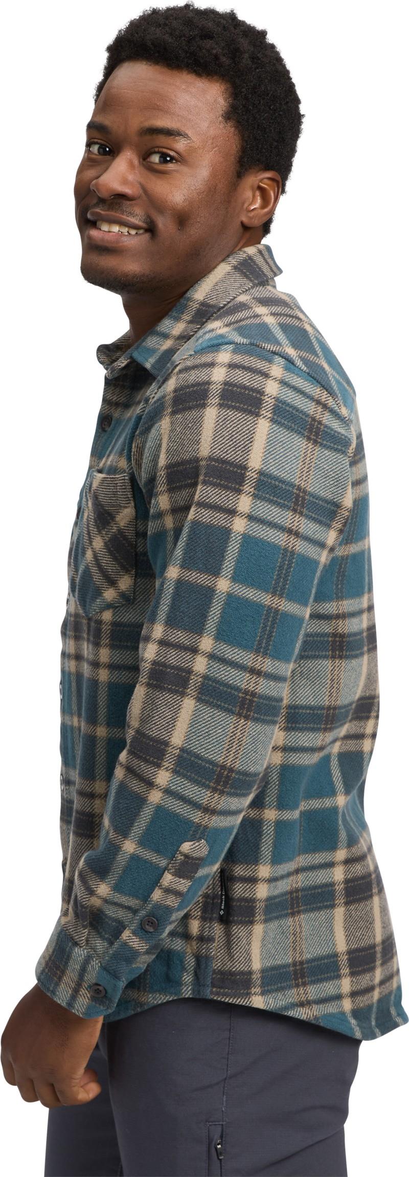 Project Heavy Flannel - Mens - midnight blue / charcoal plaid 1