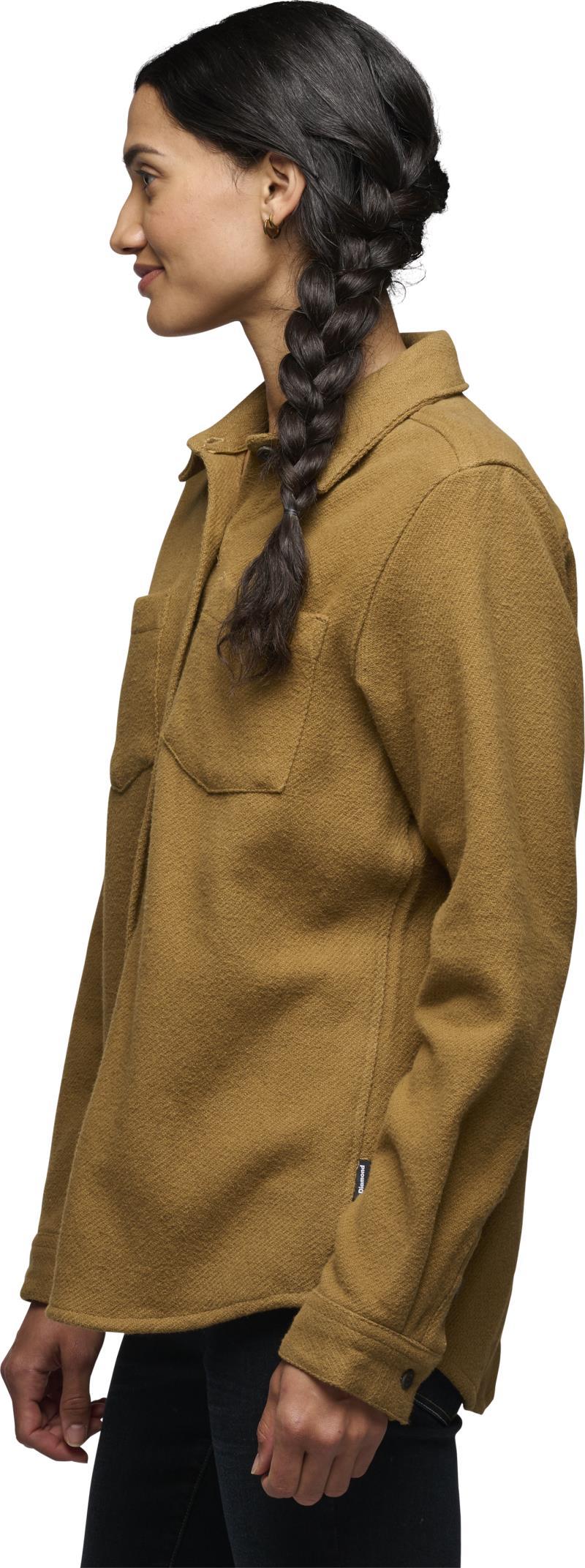 Project Heavy Flannel - Womens - Flax 3