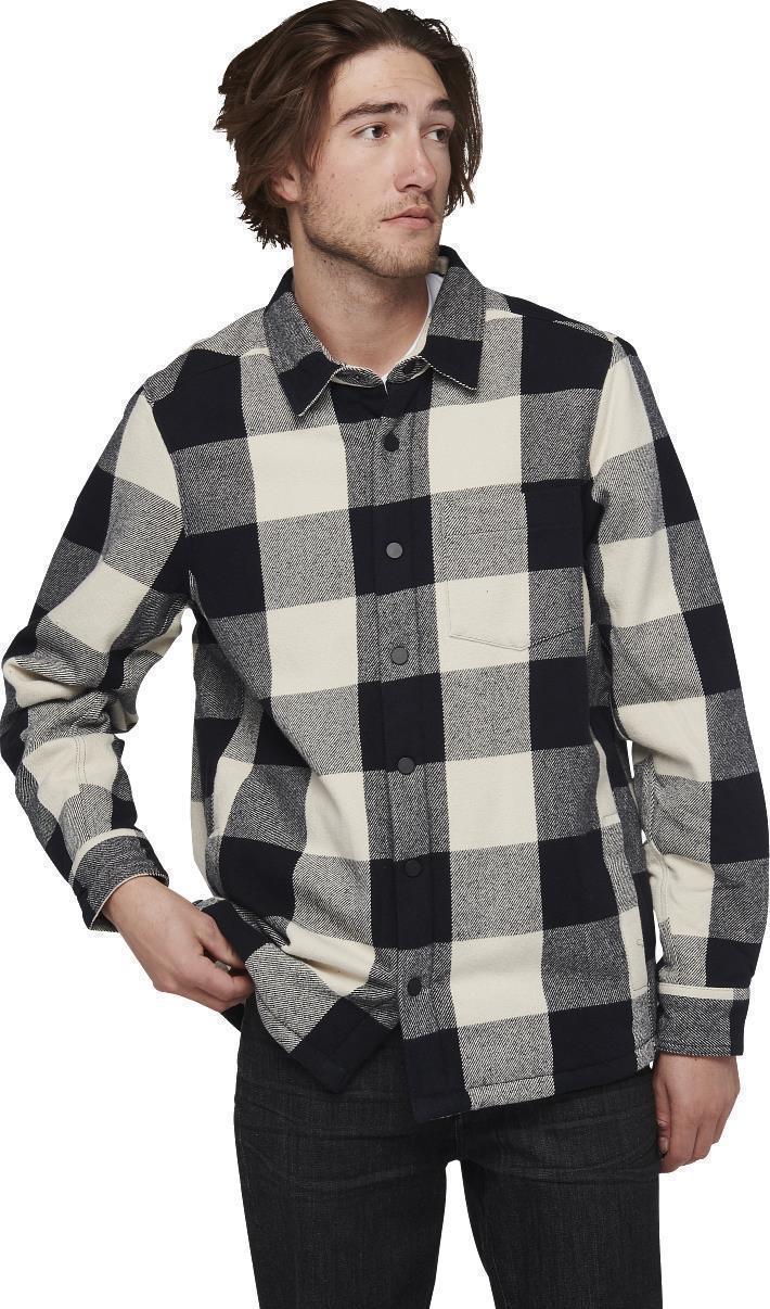 Project Lined Flannel - Mens - Black / Off White Plaid 2