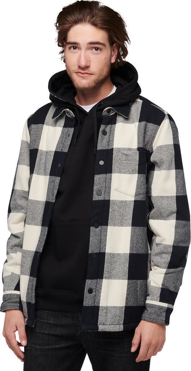 Project Lined Flannel - Mens - Black / Off White Plaid 3