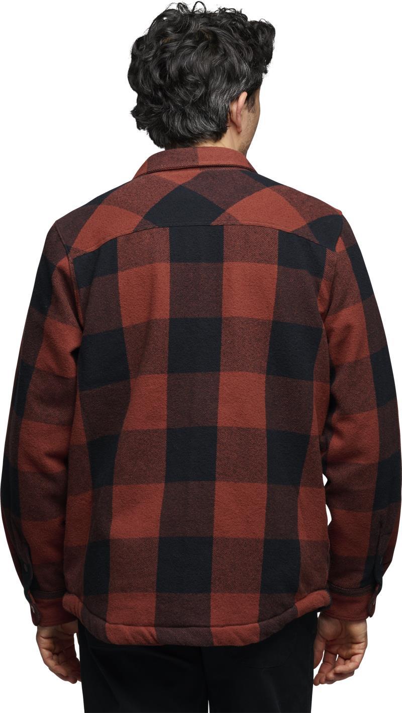 Project Lined Flannel - Mens - Iron Red / Black 4