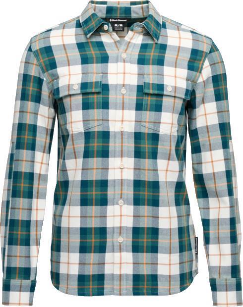 Project Twill LS Shirt - Mens - Raging Sea / Henna 1