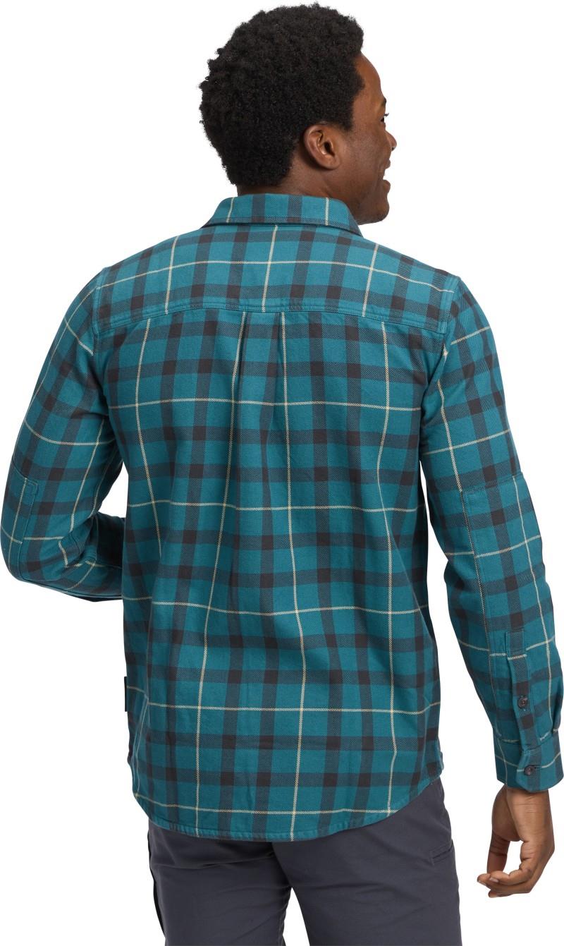 Project Twill LS Shirt - Mens - creek blue / charcoal 1