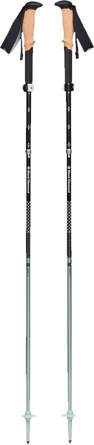 Pursuit FLZ Trekking Poles - Black / Foam Green 2