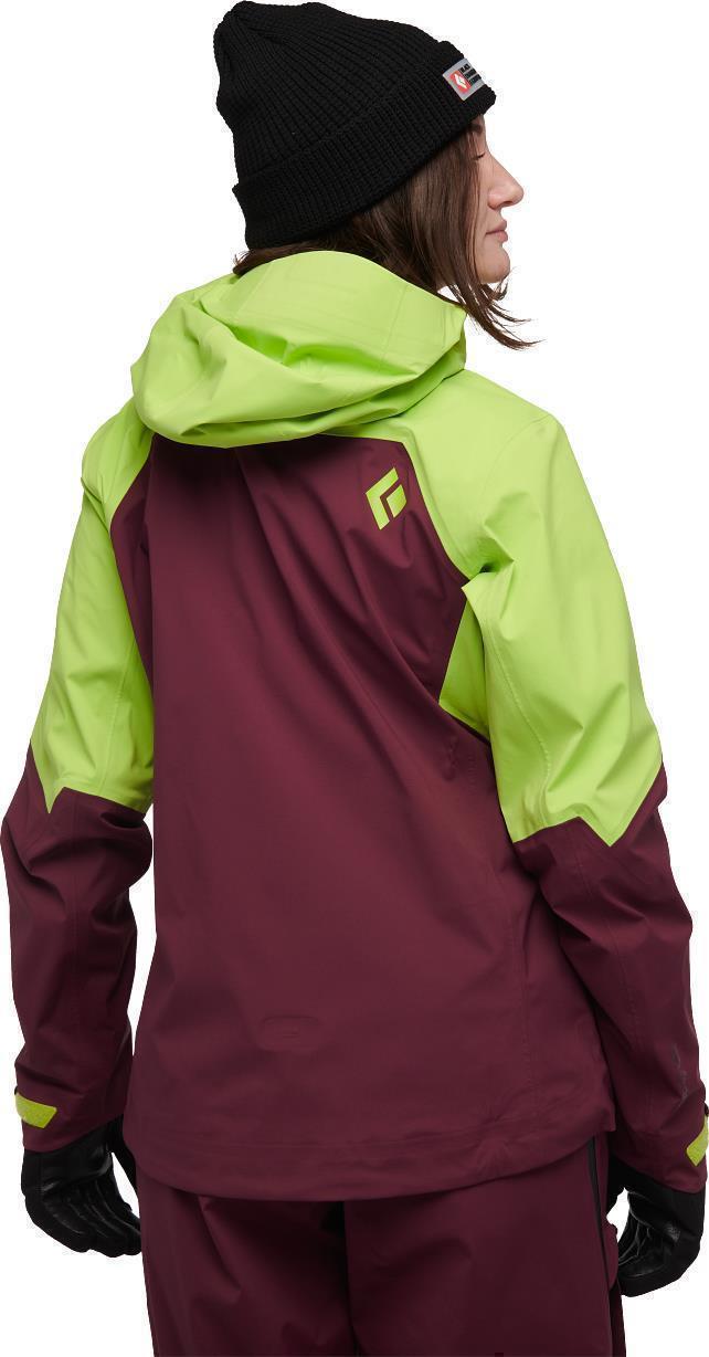 Recon LT Stretch Shell - Womens - Aloe / Blackberry 3