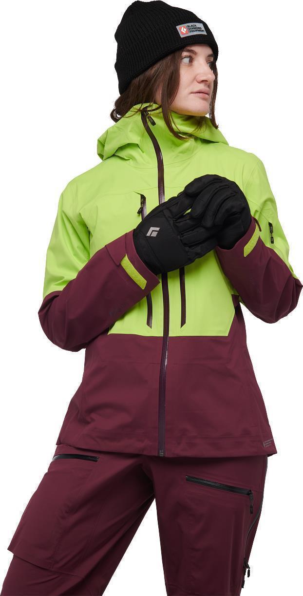 Recon LT Stretch Shell - Womens - Aloe / Blackberry 5
