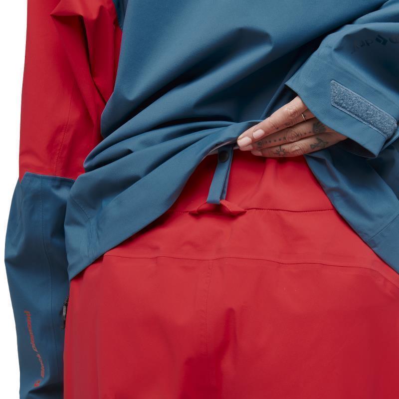 Recon LT Stretch Shell - Womens - Coral Red / Creek Blue 7