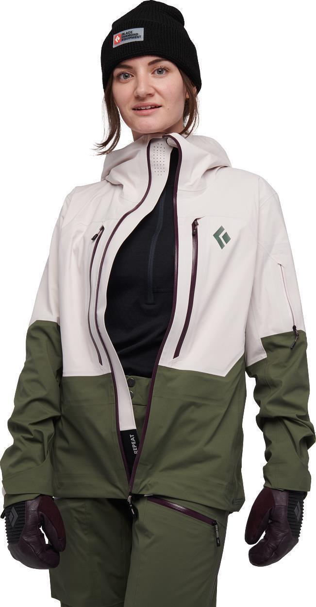 Recon LT Stretch Shell - Womens - Ice Pink / Tundra 4