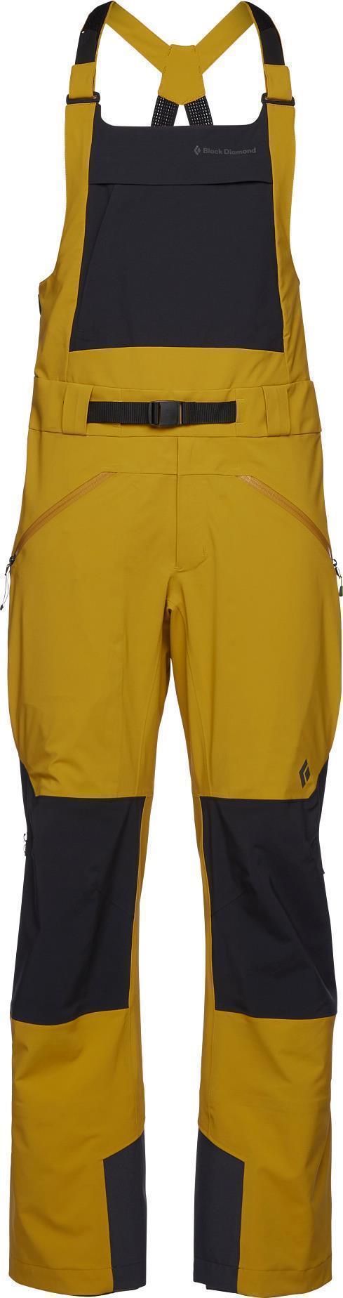 Recon Stretch Bibs - Mens - Amber / Black 1