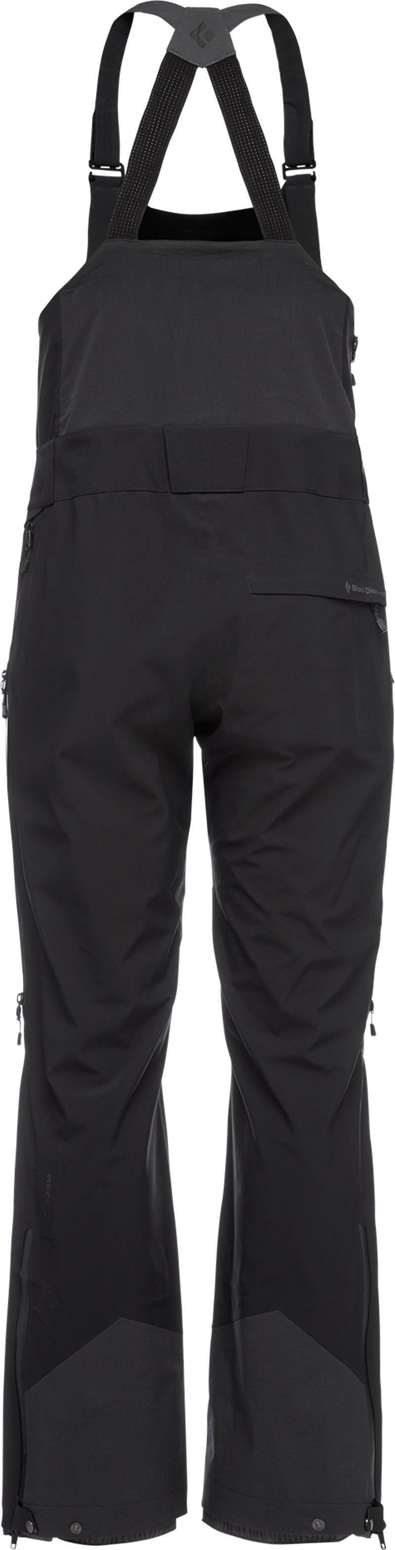 Recon Stretch Bibs - Mens - Black 2