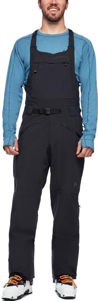 Recon Stretch Bibs - Mens - Black 3
