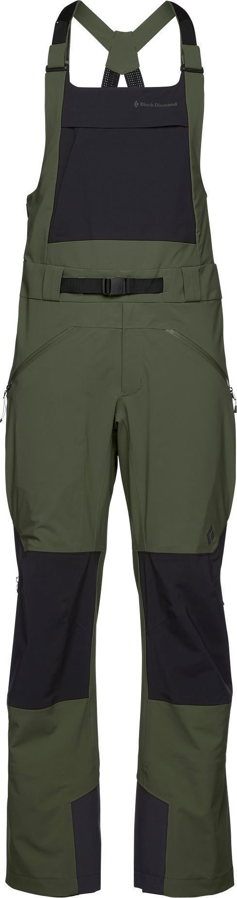 Recon Stretch Bibs - Mens - Tundra / Black 1