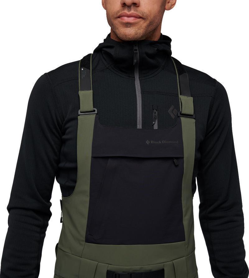Recon Stretch Bibs - Mens - tundra 1