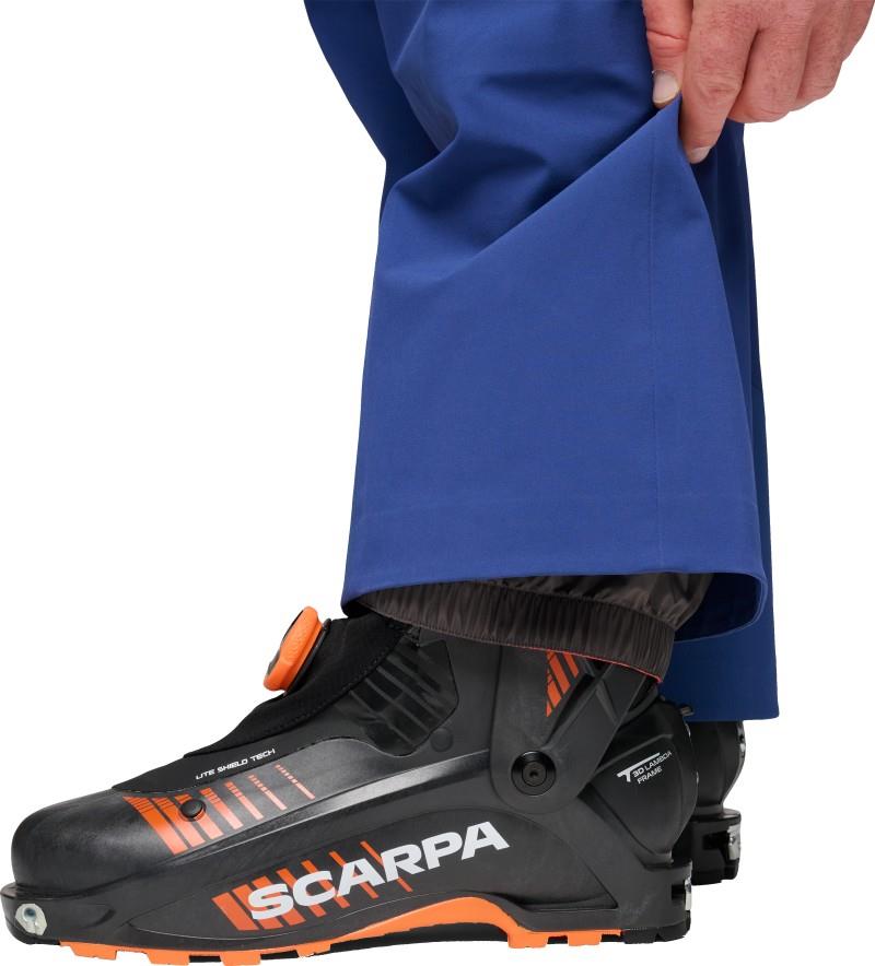 Recon Stretch Bibs - Mens - twilight blue / vertical blue 1