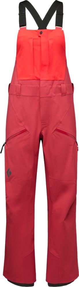 Recon Stretch Bibs - Womens - coral red / mineral red 1