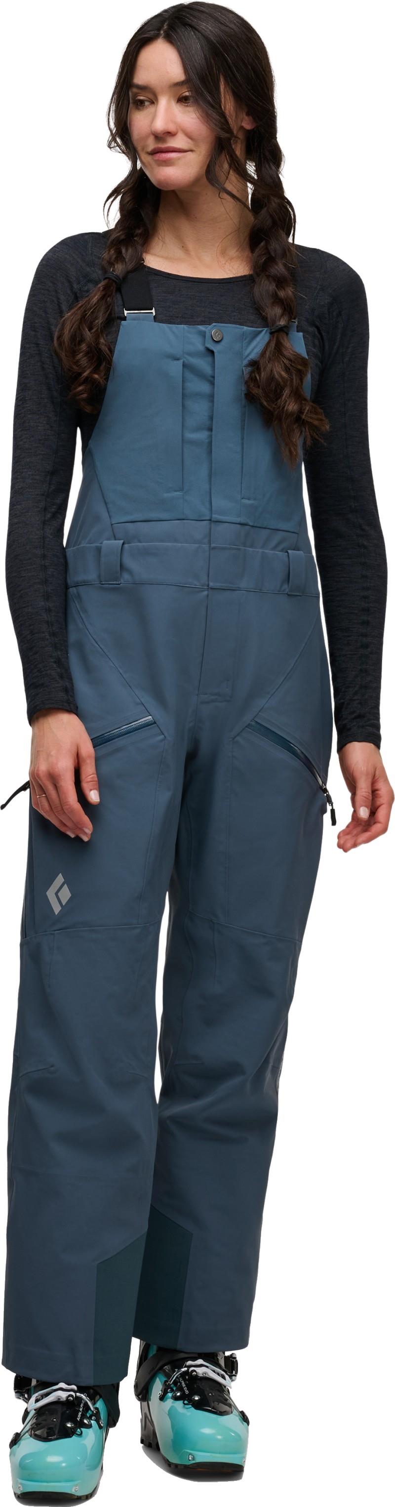 Recon Stretch Bibs - Womens - midnight blue 1