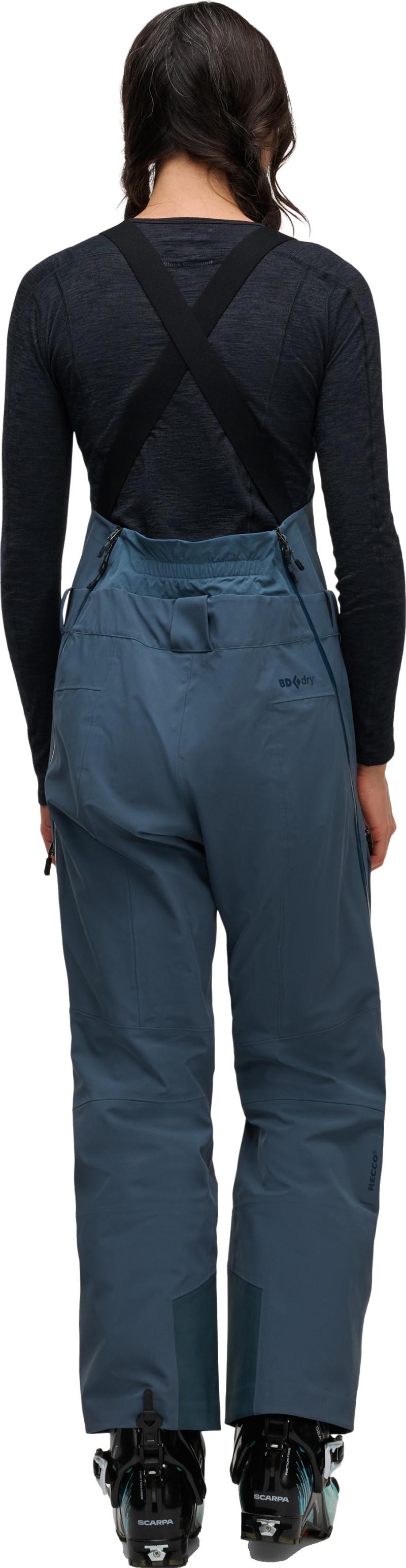 Recon Stretch Bibs - Womens - midnight blue 1