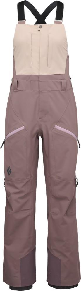 Recon Stretch Bibs - Womens - pale mauve / dark mauve 1