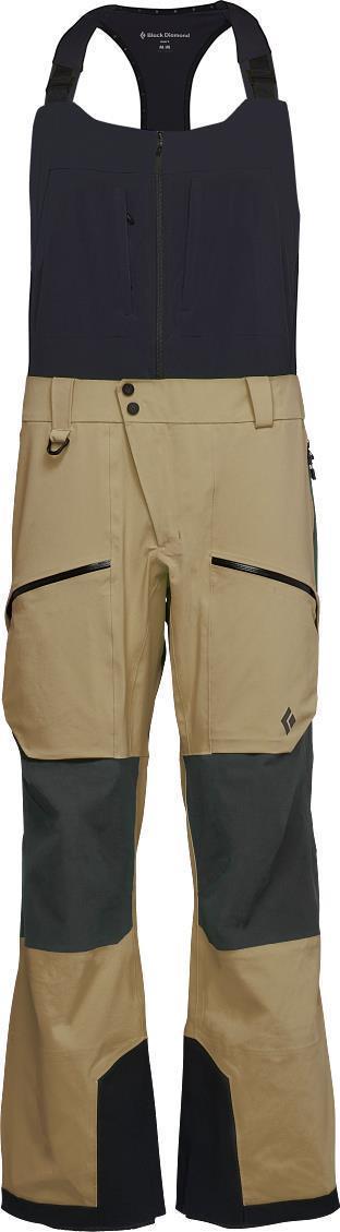 Recon Stretch Pro Bibs - Mens - Khaki / Smoke 1