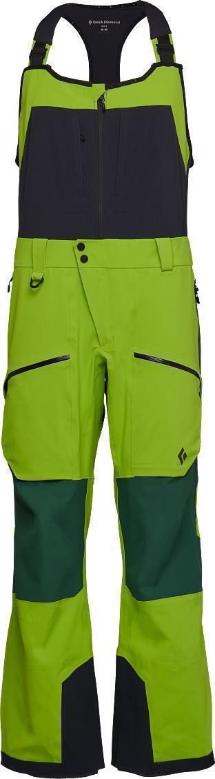 Recon Stretch Pro Bibs - Mens - Lime Green / Mountain Forest 1