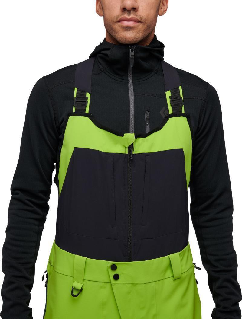 Recon Stretch Pro Bibs - Mens - Lime Green / Mountain Forest 5