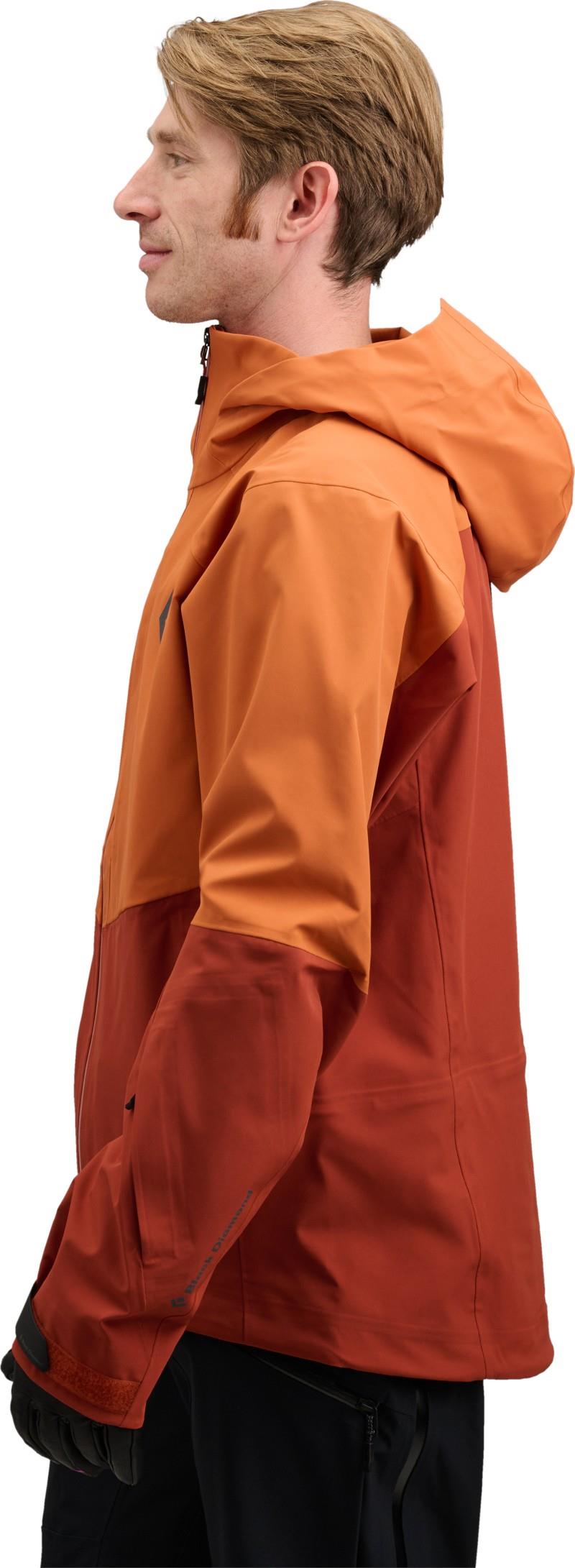 Recon Stretch Shell - Mens - saffron / burnt sienna 1