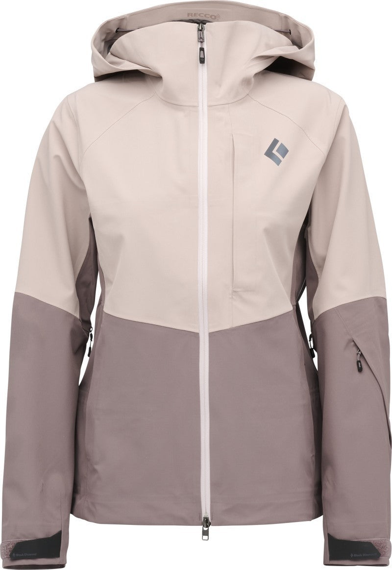 Recon Stretch Shell - Womens - pale mauve / dark mauve 1