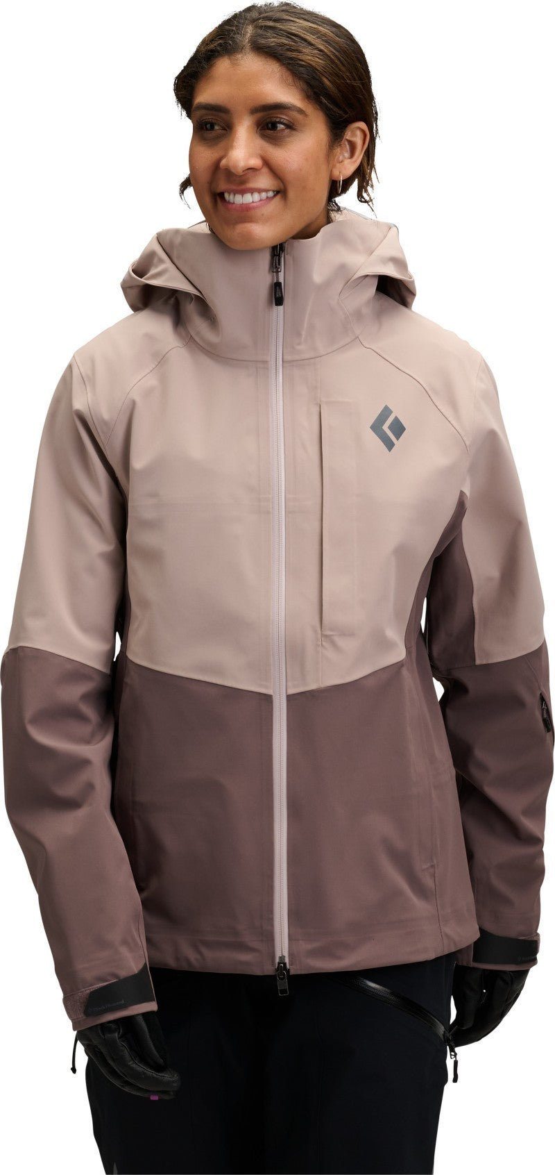 Recon Stretch Shell - Womens - pale mauve / dark mauve 1