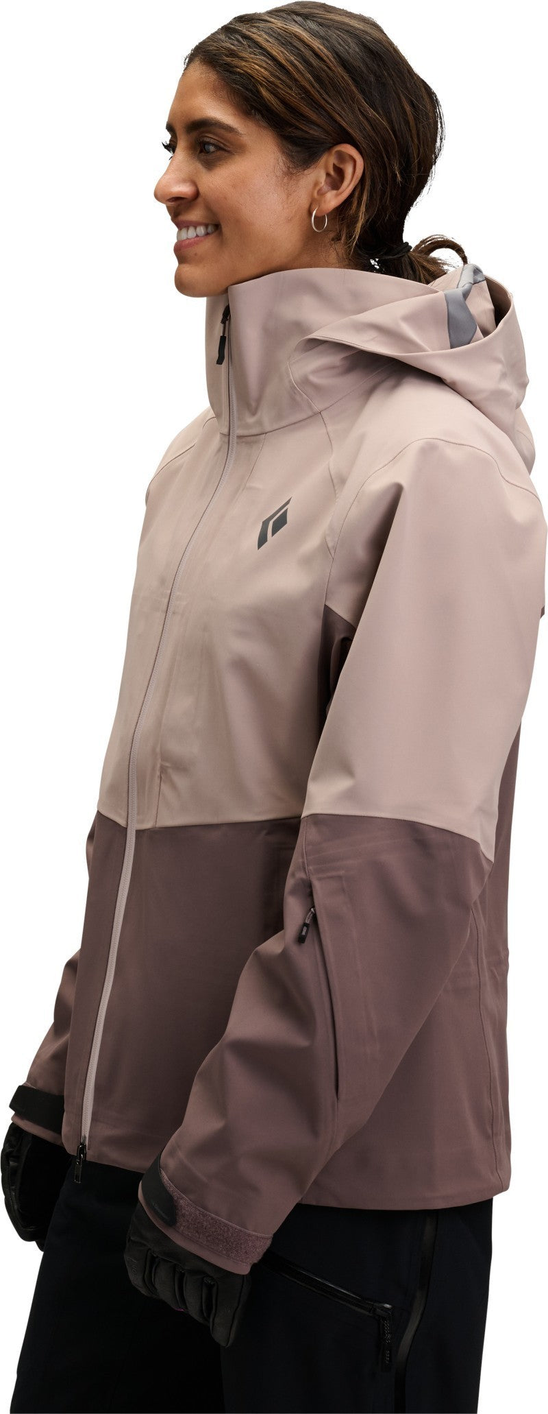 Recon Stretch Shell - Womens - pale mauve / dark mauve 1
