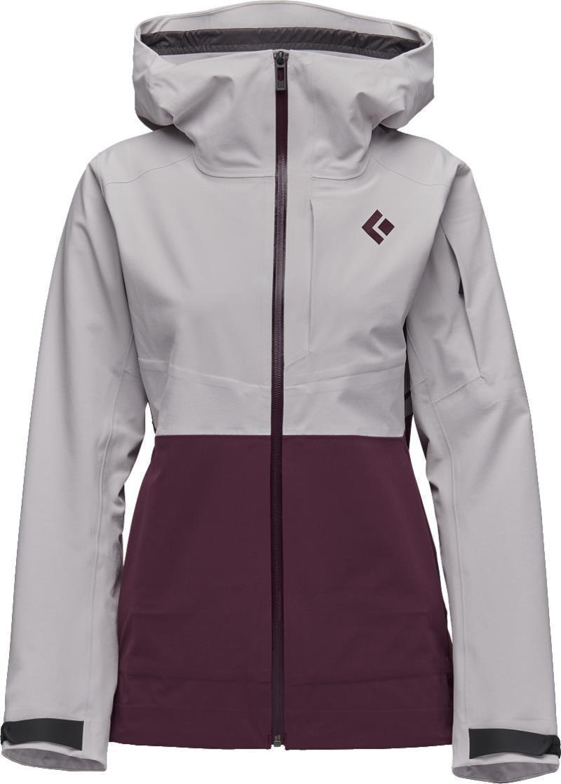 Recon Stretch Ski Shell - Womens - ice pink / blackberry 1