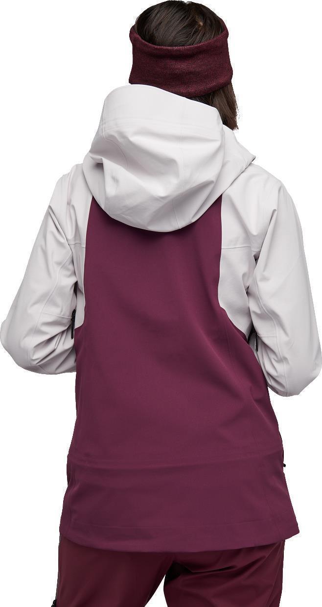Recon Stretch Ski Shell - Womens - ice pink / blackberry 1