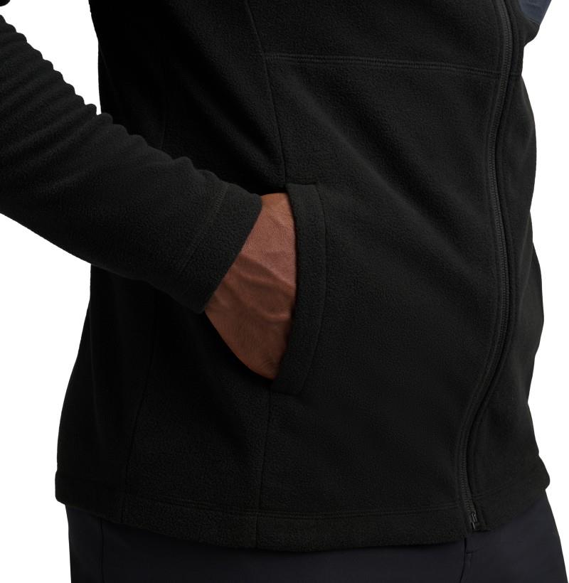 Rift Full Zip Fleece Jacket - Mens - black / black 1