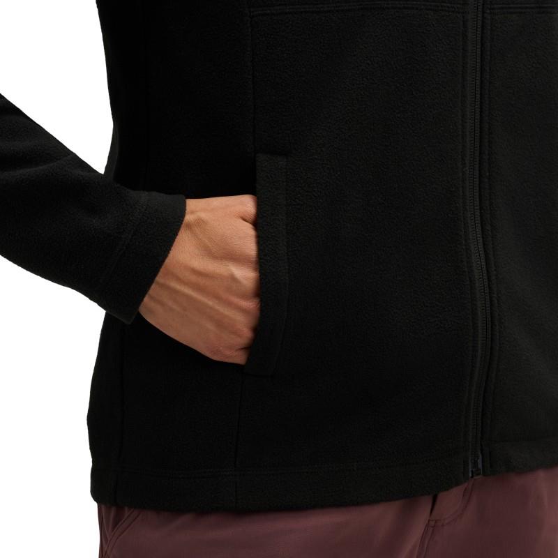 Rift Full Zip Fleece Jacket - Womens - black / black 1