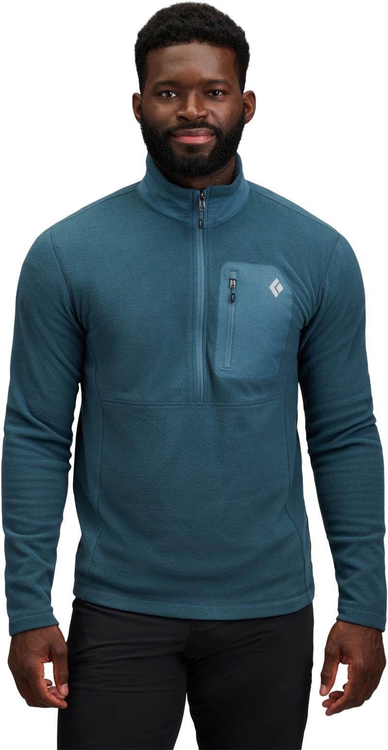 Rift Half Zip Fleece Jacket - Mens - midnight blue / midnight blue 1