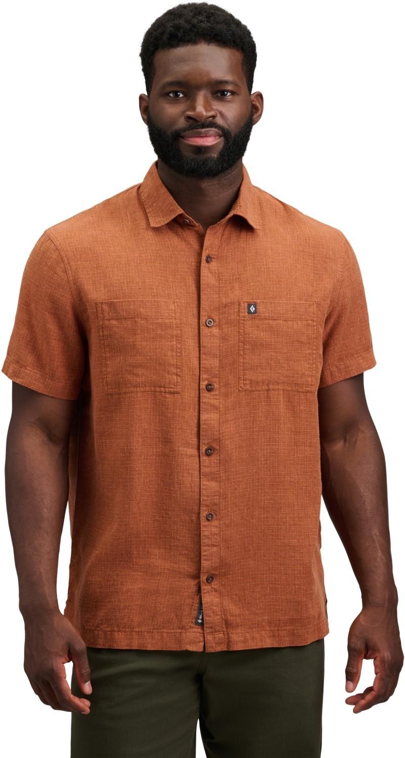Scenic Route SS Shirt - Mens - clay / saffron 1