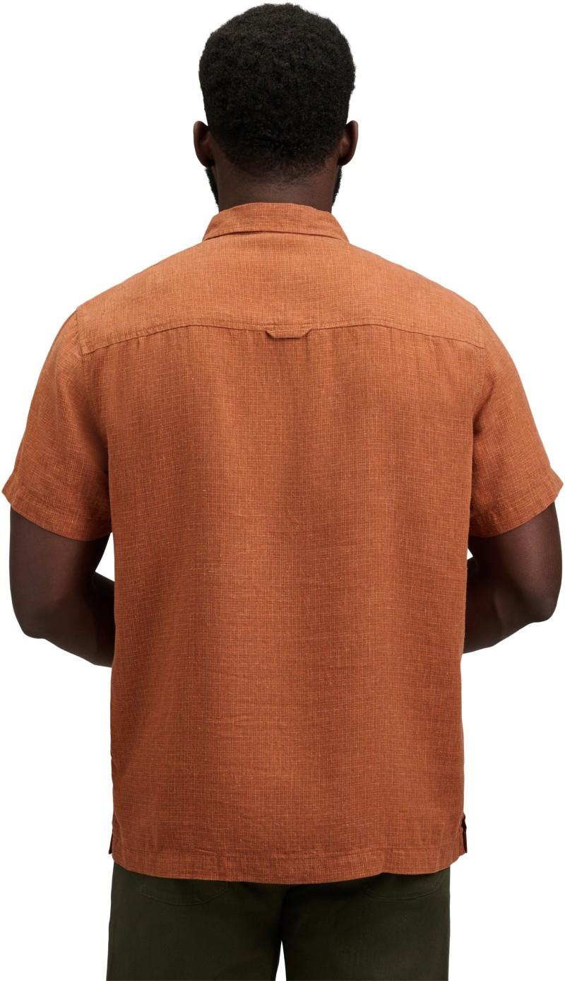 Scenic Route SS Shirt - Mens - clay / saffron 1