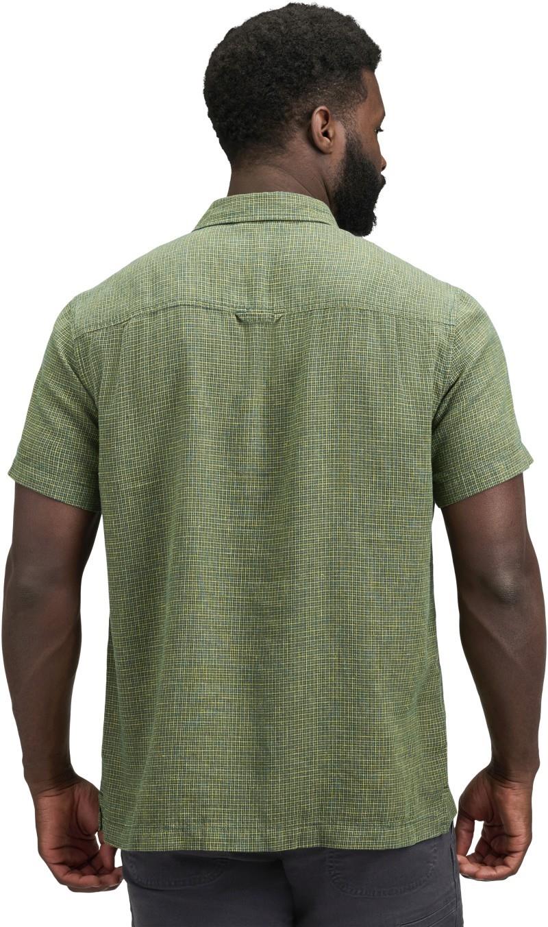 Scenic Route SS Shirt - Mens - deep woods / sulphur green 1
