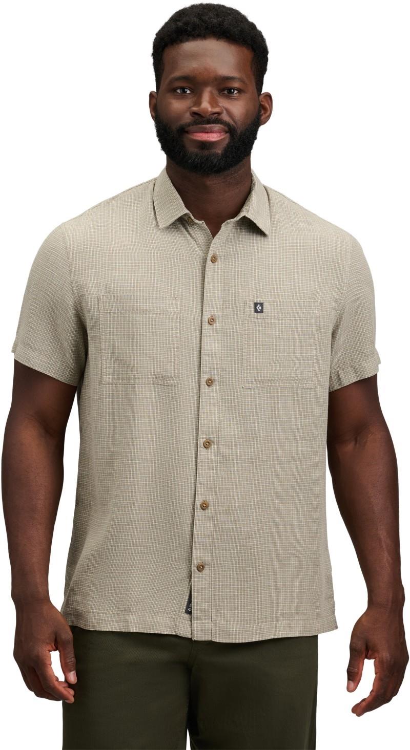 Scenic Route SS Shirt - Mens - pine smoke / chalk 1