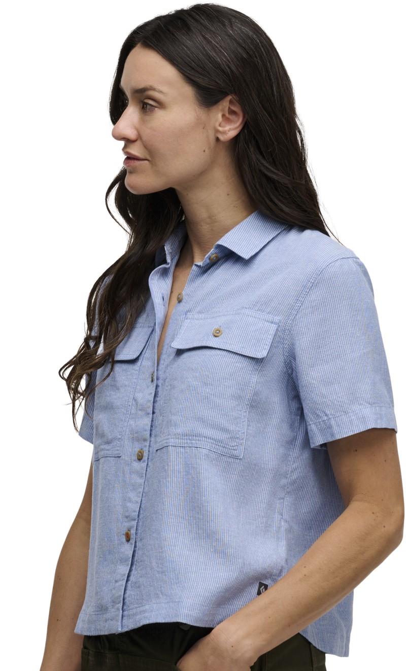 Scenic Route SS Shirt - Womens - clean blue / fog blue 1
