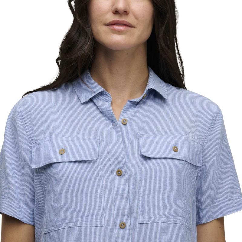 Scenic Route SS Shirt - Womens - clean blue / fog blue 1