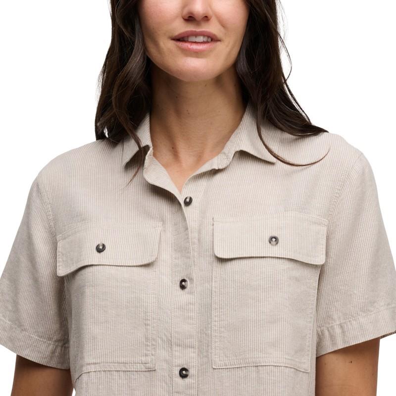 Scenic Route SS Shirt - Womens - moonstone / chalk 1